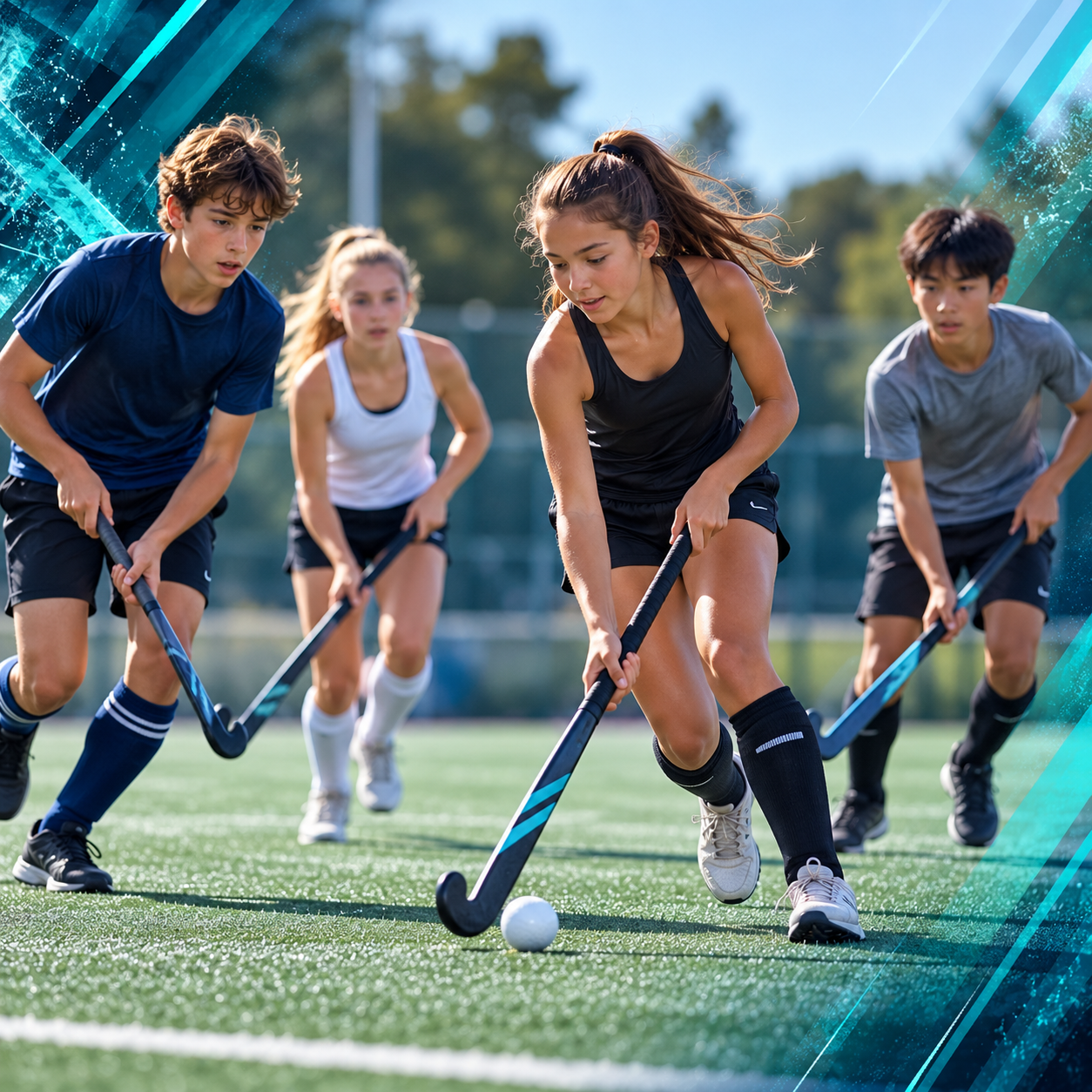 Under 14s Clinic field hockey clinic